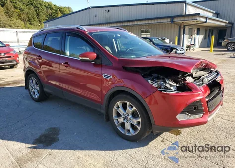 2014 Ford Escape Titanium из США, поврежденный, VIN 1FMCU9JX0EUE36411